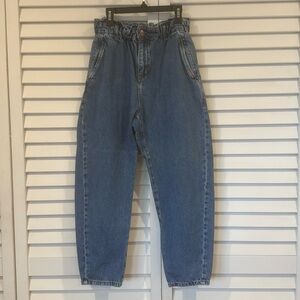 Zara Paper bag waist jeans